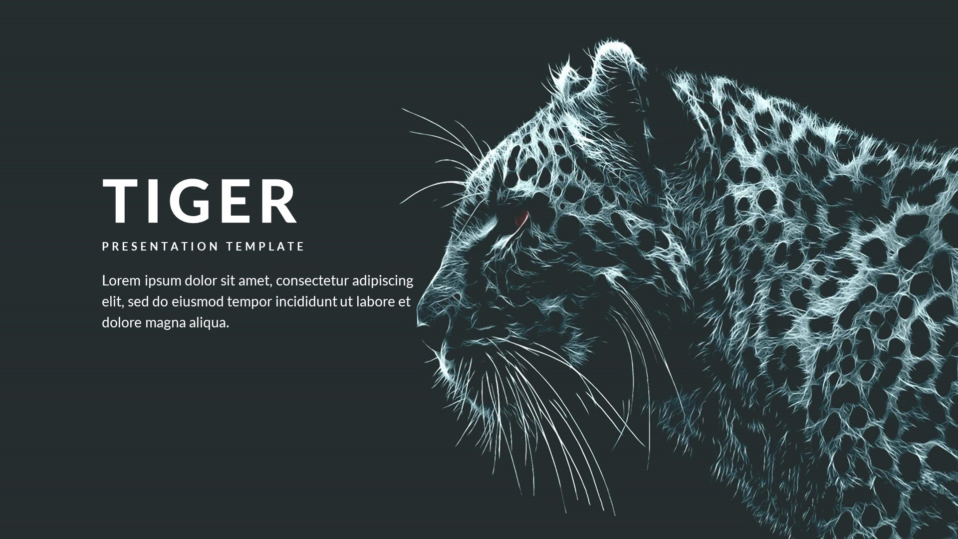 Tiger Multipurpose PowerPoint Template, Presentation Templates